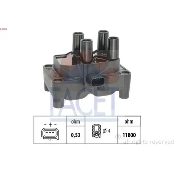 Zapalovací cívka Zapalovací cívka FACET 9.6381