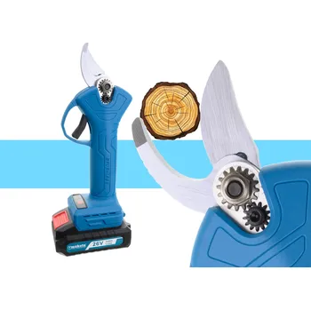 Nůžky na větve Nakida Výkonné aku nůžky 32 mm. Počet aku 2 ks 21V + ZDARMA NÁHRADNÍ BŘIT