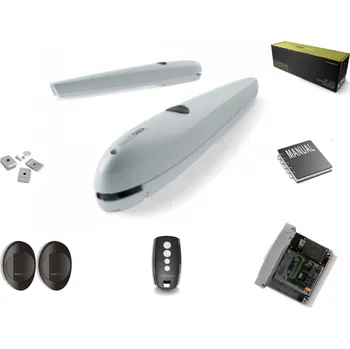 Pohon brány CouperKit - sada pohonu dvoukřídlé brány do 4 m