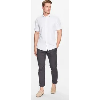 Pánská košile Lindbergh Košile 30-203431 Bílá Slim Fit XL