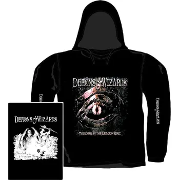 Pánská mikina mikina s kapucí Demons and Wizards - Touched By The Crimson King