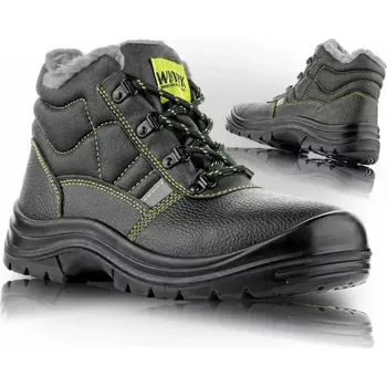 Pracovní obuv VM Obuv bezpečnostní kotníková zimní STOCKHOLM 3280-S3, barva černá, vel. 42