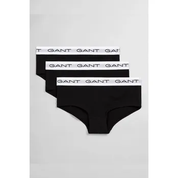 Dívčí oblečení SPODNÍ PRÁDLO GANT SHORTY 3-PACK BLACK