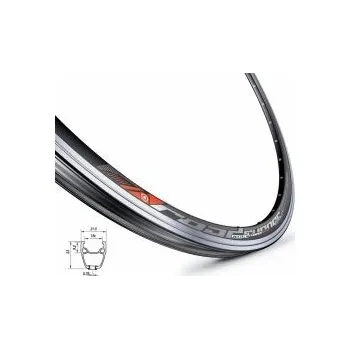 Ráfek na kolo ráfek MACH silnič.700C Road runner black 32H + nýt