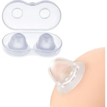 Vakuová pumpa SuperLove Bliss Pressure Nipple Suckers Transparent