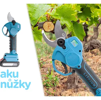Nůžky na větve LLD Aku nůžky 2x 2000 mAh 21V