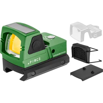 Kolimátor xFORCE Otevřený kolimátor Solar Powered Mini - zelený