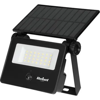 Solárny LED reflektor so súmrakovým a pohybovým senzorom