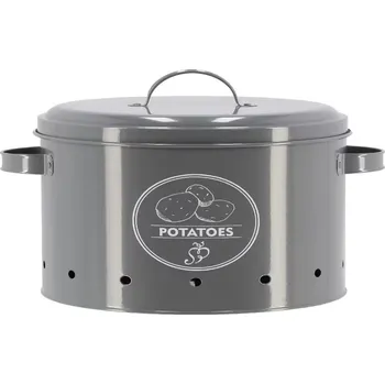 Dóza na potraviny Dóza na brambory - šedá 6.325 l