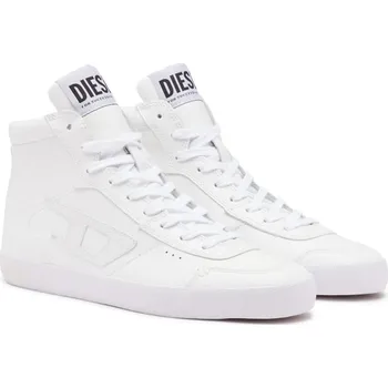 Pánské tenisky TENISKY DIESEL LEROJI S-LEROJI MID SNEAKERS WHITE