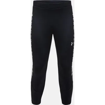 Pánské legíny LEGÍNY PEAK PERFORMANCE M RIDER PANTS BLACK/GREY MELANGE