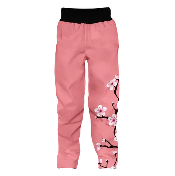 Dívčí kalhoty Softshellové kalhoty Wamu Sakury růžová Velikost: 116/122