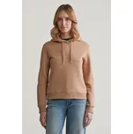 MIKINA GANT REG TONAL SHIELD HOODIE CARAMEL BEIGE