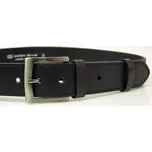 PENNY BELTS 25-1-60 Pánský kožený opasek černý 110cm