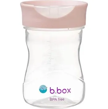 dětská jídelní sada b.box Hrneček pro batolata 12+ světle růžový