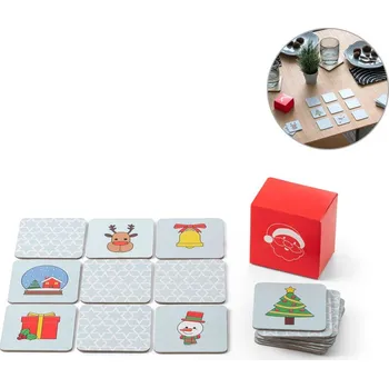 Vánoční dekorace STRICKER Paměťová hra SATURN Barva: červená