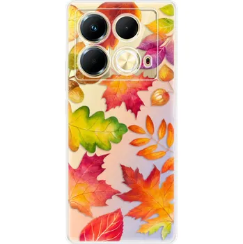Pouzdro na mobilní telefon Odolné silikonové pouzdro iSaprio - Autumn Leaves 01 - Infinix Note 40