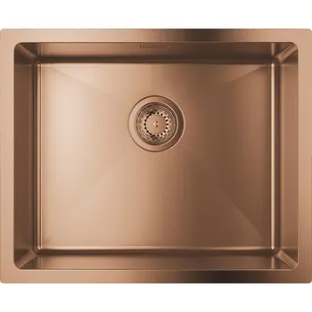 Nerezový dřez Grohe K700U ocelový dřez 55x45 cm měď 31574DL1