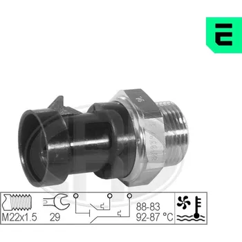 Klimatizace automobilu Teplotní spínač, větrák chladiče ERA 330279