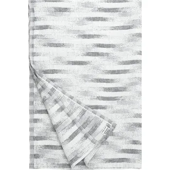 Ručník Lapuan Kankurit Lněný ručník Hohto, bílo-šedý, Rozměry 95x150 cm