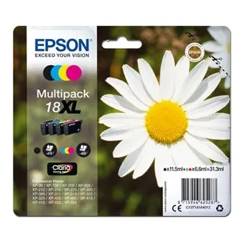Inkoustová cartridge Epson C13T18164012, XP-102, XP-402, XP-405, XP-302, CMYK, originál