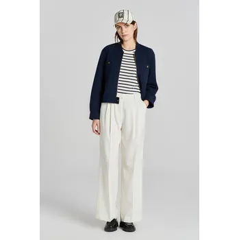 Dámské sako SAKO GANT SHORT BLAZER JACKET EVENING BLUE