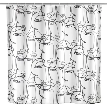 Sprchový závěs Sprchový závěs FACES,180 x 200 cm, WENKO