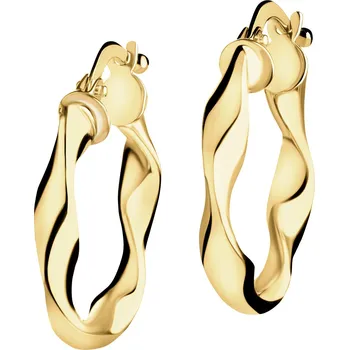 Náušnice Zlaté náušnice - kroužky, 18 mm - AP539-4845