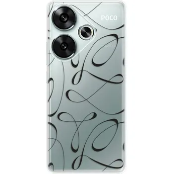 Pouzdro na mobilní telefon Odolné silikonové pouzdro iSaprio - Fancy - black - Poco F6