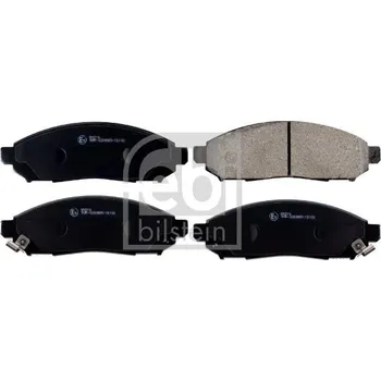 Brzdová destička Sada brzdových destiček, kotoučová brzda FEBI BILSTEIN 170304