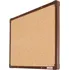 boardOK Korková nástěnka v hliníkovém rámu 60 x 45 cm hnědý rám