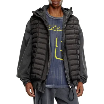 Pánská vesta VESTA DIESEL W-TEMPLE JACKET BLACK 1