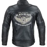 Pánská kožená bunda W-TEC Black Heart Wings Leather Jacket - černá Barva: Černá, Velikost: 3Xl