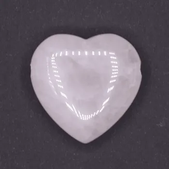 Přívěsek Milujeme Kameny Růženín - srdce - tromlovaný kámen vrtaný - přívěsek VADA VAD297 449775