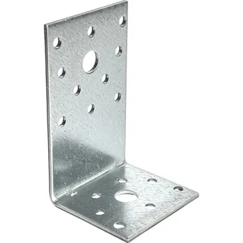 Tesařské kování KL 13 Úhelník spojovací tesařský 90x50x55x2mm