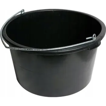 Zednická nádoba Plastová nádoba kulatý, 40 l, kovové držadlo