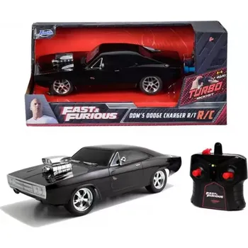 autodráha Dickie Rychle a zběsile RC auto 1970 Dodge Charger 1:24