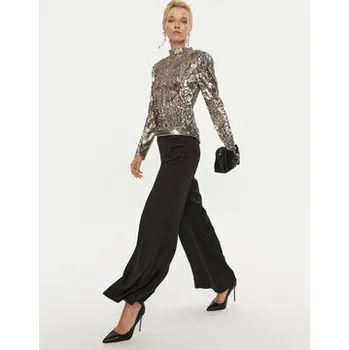 Dámská halenka Bruuns Bazaar Halenka Aniqa BBW4155 Stříbrná Regular Fit 36