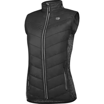 Etape - dámská vesta ARTEMIS, černá/bílá Velikost: XS