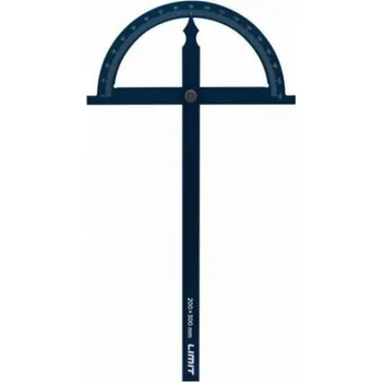 Úhloměr Limit Hliníkový kotoučový úhloměr Limit PRD 200x300 mm