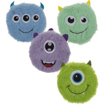 Termofor Hřejivý gelový polštářek s plyšovým obalem Monster, mix barev