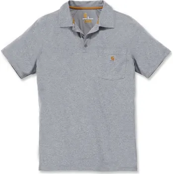 Pánské tričko CARHARTT FORCE DELMONT POCKET POLO HG Velikost: XL