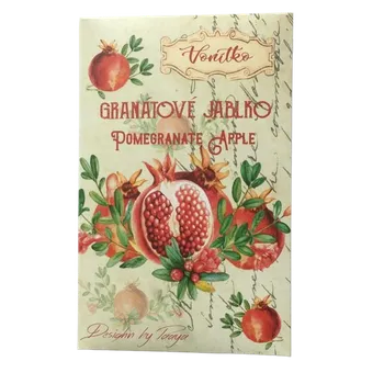 Soap Přírodní mýdlové vonítko do prádla 15g v krabičce - GRANÁTOVÉ JABLKO