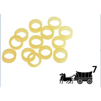 Dentaurum Gumové tahy 3/16 medium 128g - 4,8mm - 100 ks