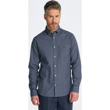 Pánská košile KOŠILE GANT REG JASPE GINGHAM SHIRT MARINE