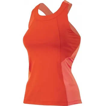 cyklistický dres Pearl Izumi dres P.I.W`S Journey Tank Mandarin Red - Velikost: S