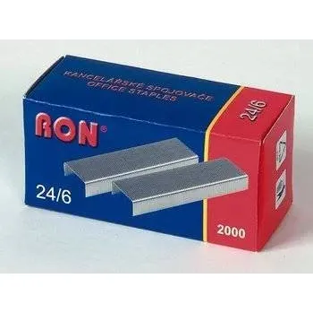 Spona do sešívačky Drátky 24/06 2000ks Ron
