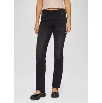 Dámské džíny Q/S s.Oliver dámské slim fit džíny Catie rovný střih černé Velikost: 40/34