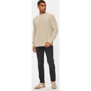 Pánský svetr Boss Svetr 50523568 Béžová Regular Fit XXL