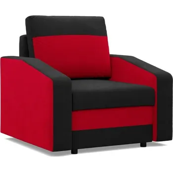 Křeslo Křeslo HEWLET model 2 Černá-červená
